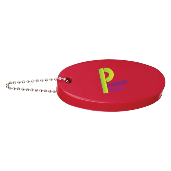 Floating foam stress reliever key chain with bead chain attachment.... from ASI 61125 Hit Promotional Products / Hit®