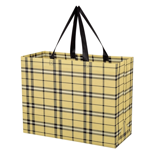 16" x 12" x 7" laminated shopping bag made of polypropylene... from ASI 61125 Hit Promotional Products / Hit®