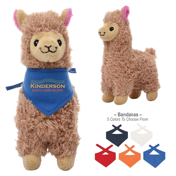 Lana Llama plush animal that's great for kids or as a... from ASI 61125 Hit Promotional Products / Hit®