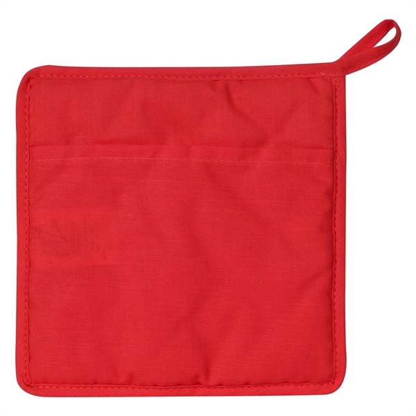 Quilted cotton canvas pot holder with large imprint area.... from ASI 61125 Hit Promotional Products / Hit®