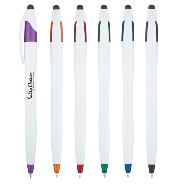 Twist action pen with stylus on top... from ASI 61125 Hit Promotional Products / Hit®