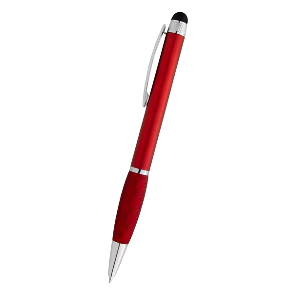 Twist-action ballpoint pen with stylus on one end... from ASI 61125 Hit Promotional Products / Hit®