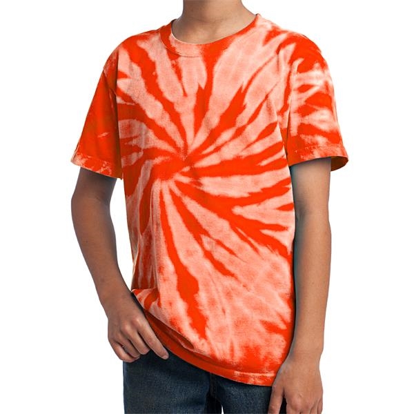 5.4 oz. youth tie-dye t-shirt made from 100% cotton, CPSIA tracking... from ASI 61125 Hit Promotional Products