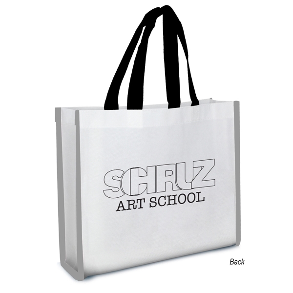 Coloring tote bag made of non-woven, coated water-resistant polypropylene with a... from ASI 61125 Hit Promotional Products / Hit®
