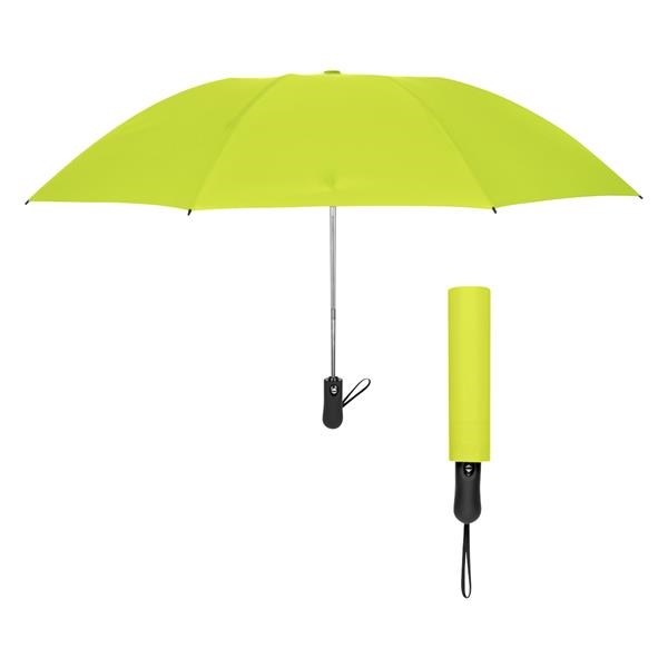 Automatic open umbrella with metal shaft, inverted design and 46" arc... from ASI 61125 Hit Promotional Products / Hit®