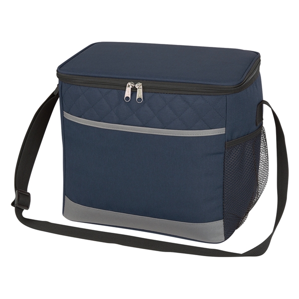 Carter quilted cooler bag made of polyester with PEVA lining, an... from ASI 61125 Hit Promotional Products / Hit®