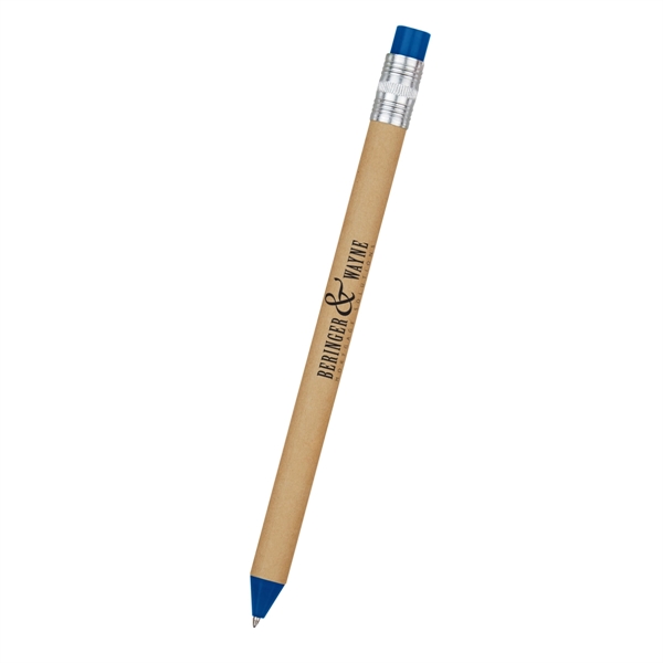 Paper Barrel Large Plastic Eraser Is The Plunger Plunger Action... from ASI 61125 Hit Promotional Products / Hit®