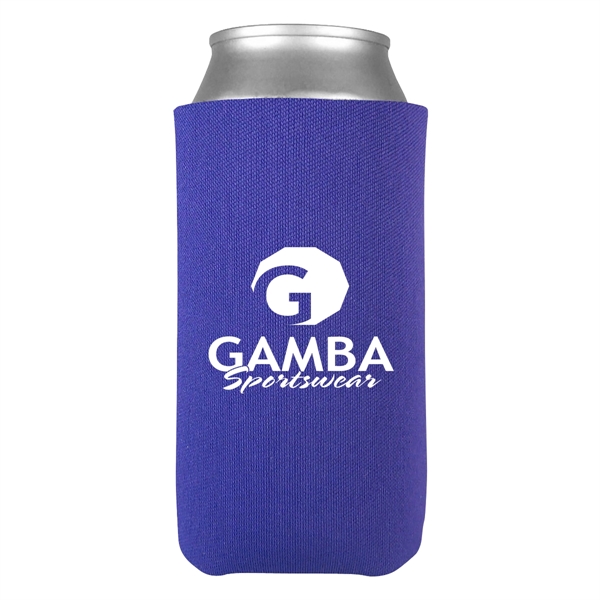 Foam can holder that folds flat... from ASI 61125 Hit Promotional Products / Hit®