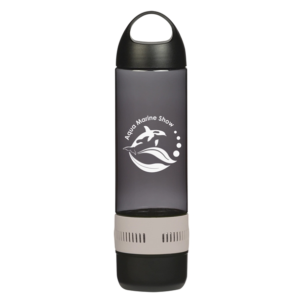 16 oz. impact- and shatter-resistant bottle with wireless speaker.... from ASI 61125 Hit Promotional Products