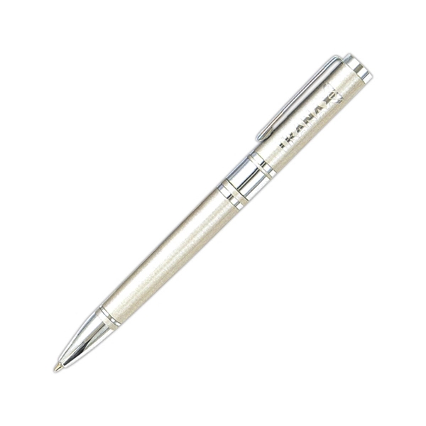 Brass cap off roller ball pen with heavy chrome accents and... from ASI 90859 Tempo Industries Inc / Tempoline TimeNet