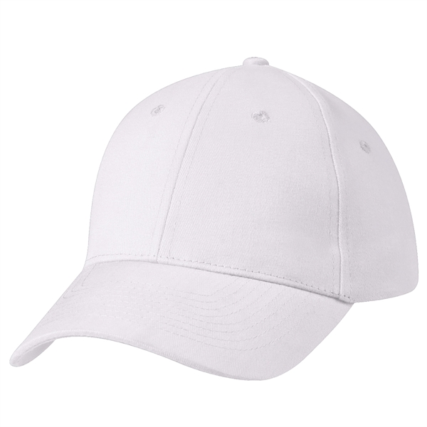 100% Brushed Cotton Twill, 6 Panel, Medium Profile Cap, Structured Crown... from ASI 61125 Hit Promotional Products / Hit®