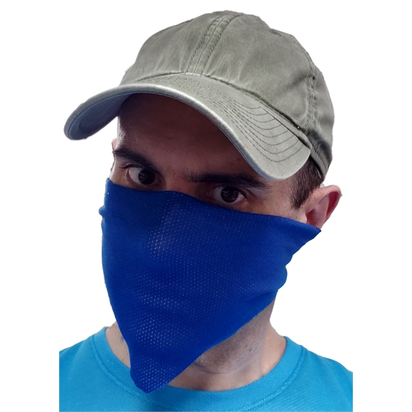 These cut edge triangle bandanna masks stop 98% moisture particles while... from ASI 31260 AdCapitol
