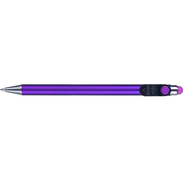 InDash pen with a metallic barrel featuring a satin finish and... from ASI 82498 RiteLine LLC