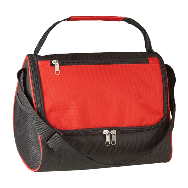 Triangle Insulated Lunch Bag.  Made of 600 Denier Polyester. ... from ASI 61125 Hit Promotional Products / Hit®