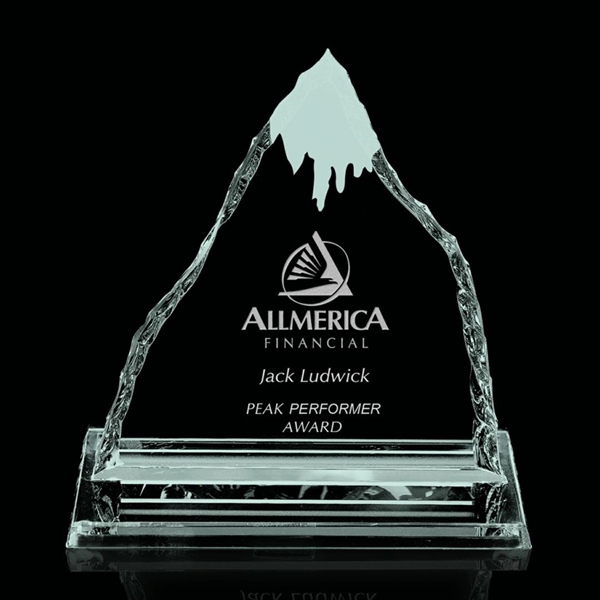 Iceberg Summit Award, 3/4".... from ASI 84592 St Regis Group / Prestige Glass