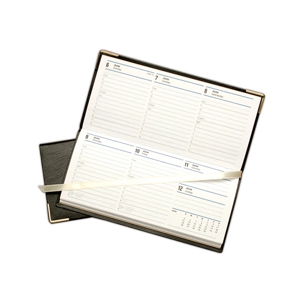 Horizontal pocket planner, with appointment intervals, 8:00AM - 8:00PM.... from ASI 48575 Datamax International Inc / The Datamax Collection