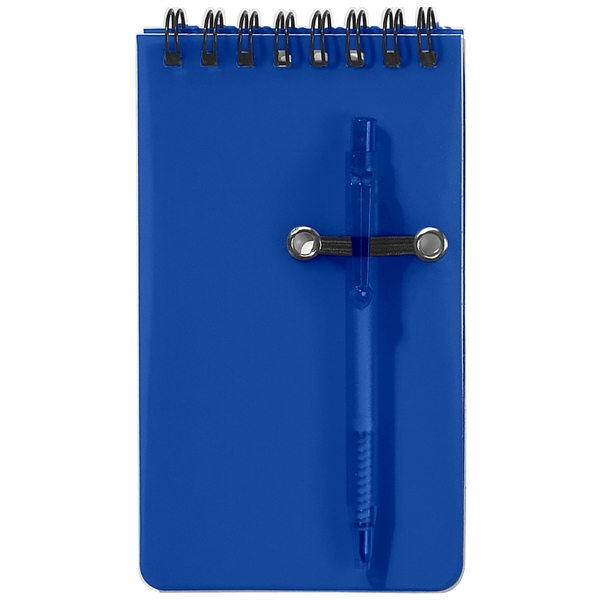 Spiral jotter, 50 page lined notebook and pen.... from ASI 61125 Hit Promotional Products / Hit®