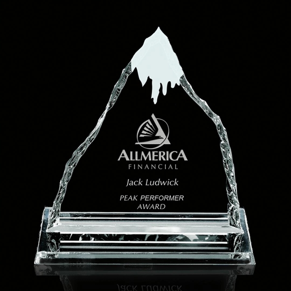 Iceberg Summit Award- 3/8" Starfire.... from ASI 84592 St Regis Group / Prestige Glass