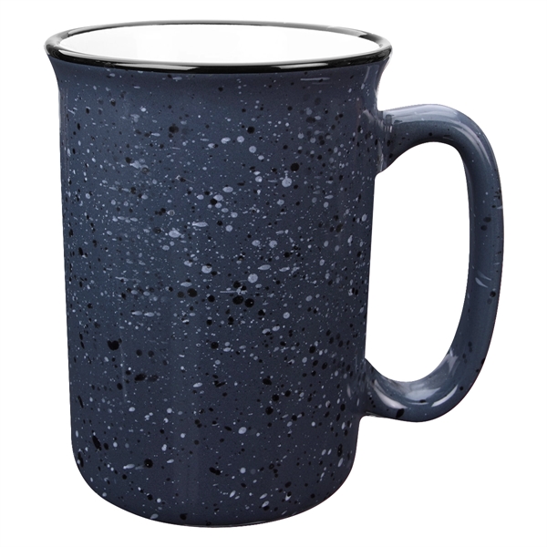 Tall mug with retro granite design that holds up to 14... from ASI 61125 Hit Promotional Products / Hit®