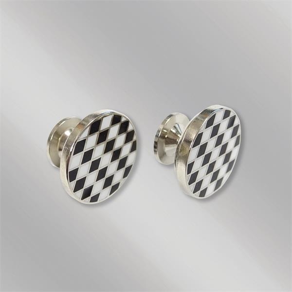 4 custom printed tuxedo studs, boxed... from ASI 55610 Gempire/Floral Promotions