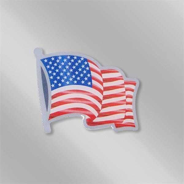 1" Aluminum American Flag Pin.... from ASI 55610 Gempire/Floral Promotions