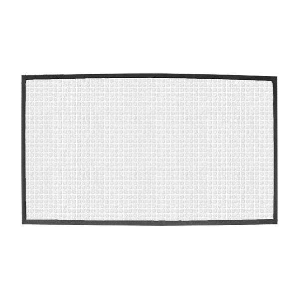 3' x 5' indoor/outdoor floor mat made of polyester with nitrile... from ASI 61125 Hit Promotional Products / Hit®