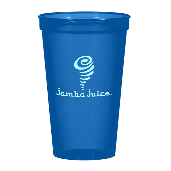 22 Oz. Big Game Stadium Cup. Made With Up To 25%... from ASI 61125 Hit Promotional Products / Hit®
