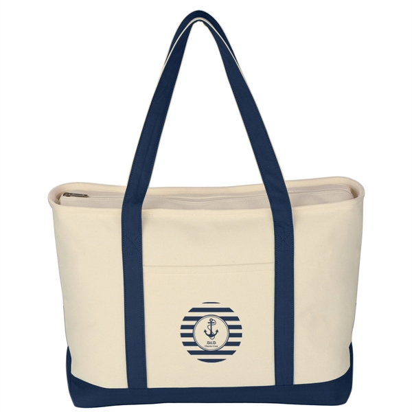 Large Heavy Cotton Canvas Boat Tote.  24 oz. Canvas. ... from ASI 61125 Hit Promotional Products / Hit®