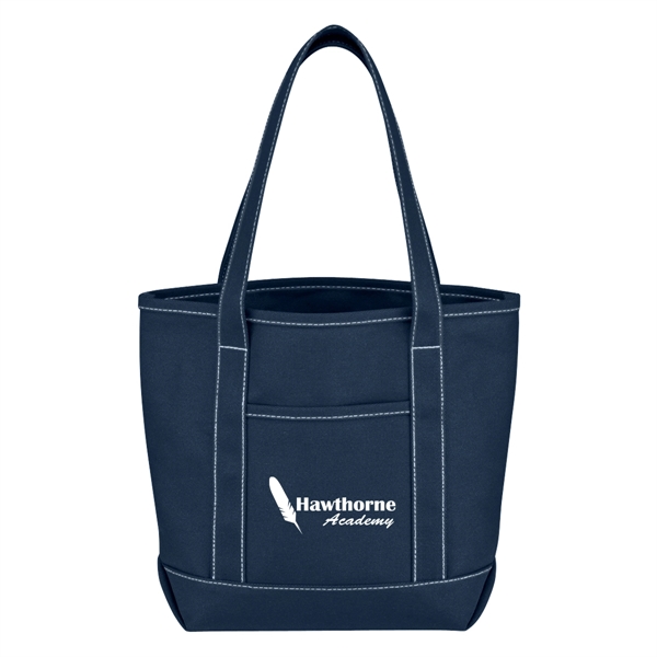 Small Cotton Canvas Yacht Tote.  24 oz. Canvas.  22"... from ASI 61125 Hit Promotional Products / Hit®