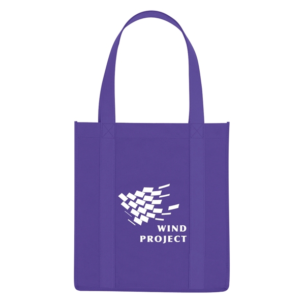 Non-Woven Avenue Shopper Tote Bag.  Made of 80 Gram Non-Woven,... from ASI 61125 Hit Promotional Products / Hit®