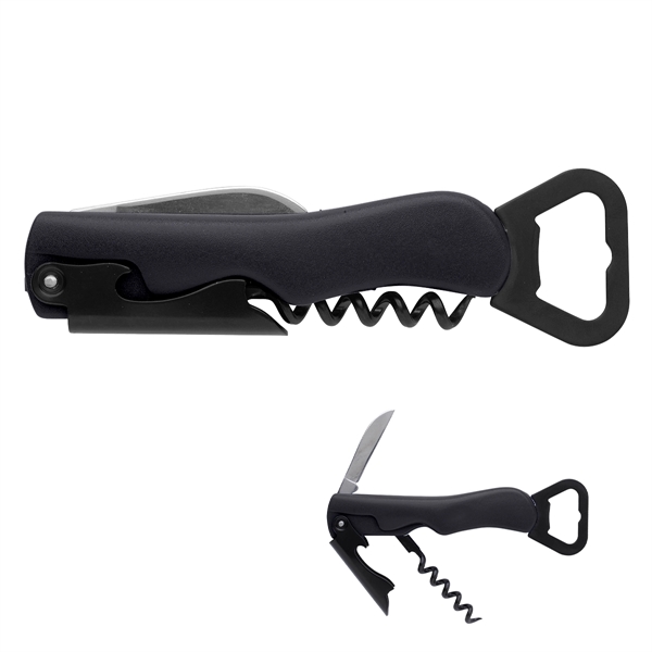 4-in-1 waiter's knife that functions as a bottle and can opener,... from ASI 61125 Hit Promotional Products / Hit®