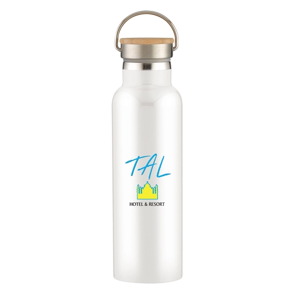 21 oz. stainless steel, double-wall, vacuum insulated bottle with a carry... from ASI 61125 Hit Promotional Products / Hit®