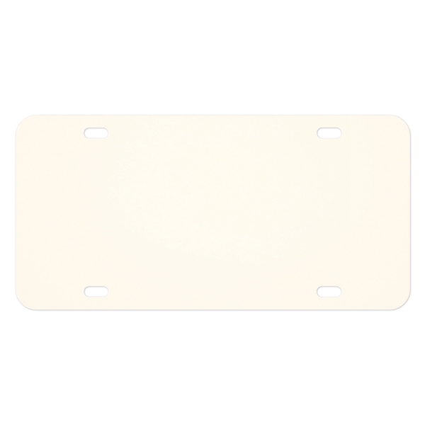 Custom aluminum car license plate measuring 12" x 6" for unique... from ASI 61125 Hit Promotional Products / Hit®