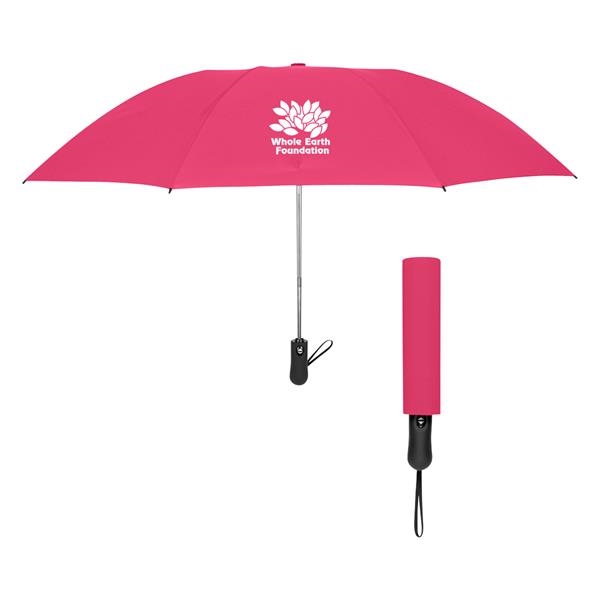 Automatic open umbrella with metal shaft, inverted design and 46" arc... from ASI 61125 Hit Promotional Products / Hit®