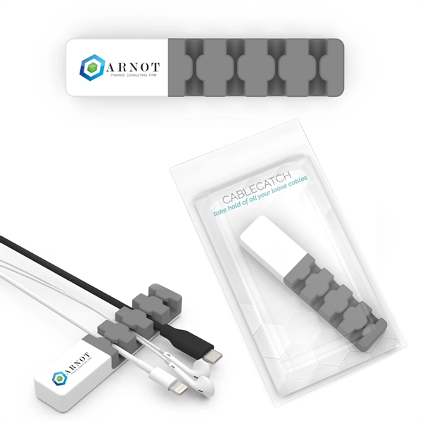 Cord organizer for managing up to four cords, cables or headphones... from ASI 61125 Hit Promotional Products / Hit®