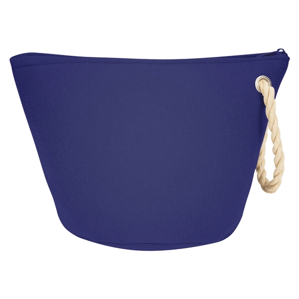 600D polyester cosmetic bag with rope strap... from ASI 61125 Hit Promotional Products / Hit®