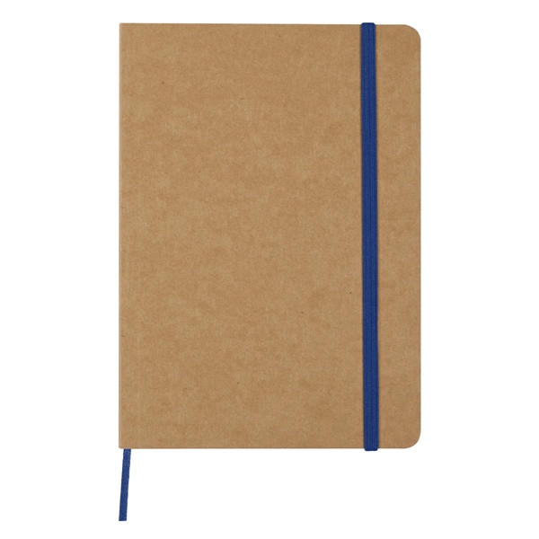 80 Page Lined 5" X 7" Eco-Inspired Strap Notebook with Paper... from ASI 61125 Hit Promotional Products / Hit®