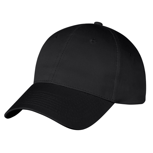 100% Cotton Twill, 6 Panel, Medium Profile Cap, Structured Crown &... from ASI 61125 Hit Promotional Products / Hit®