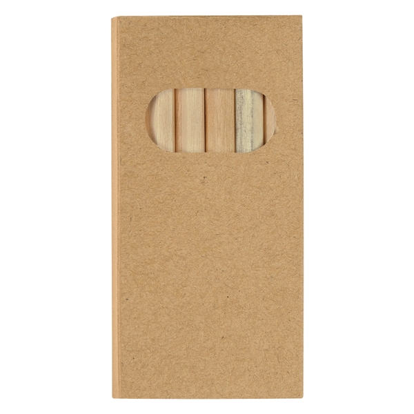 6-Piece colored pencil with black, blue, brown, green, red and yellow... from ASI 61125 Hit Promotional Products / Hit®