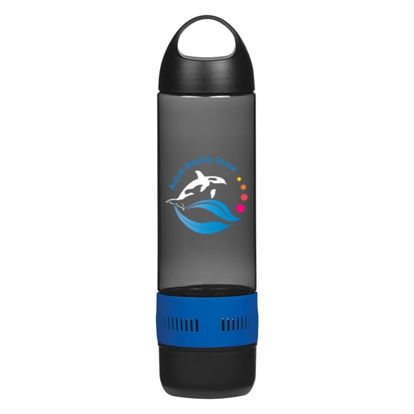16 oz. impact- and shatter-resistant bottle with wireless speaker.... from ASI 61125 Hit Promotional Products