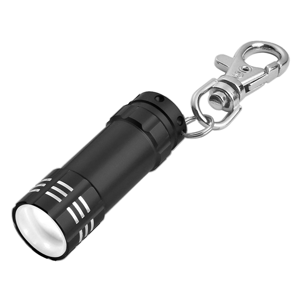Mini aluminum LED light with key clip.... from ASI 61125 Hit Promotional Products / Hit®
