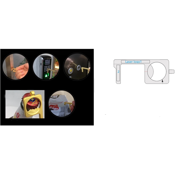 Touchless Door Opener... from ASI 93131 US Flash & Technologies LLC