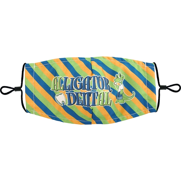 Smooth Full Color Fabric Face Mask... from ASI 30208 A P Specialties / AP Specialties