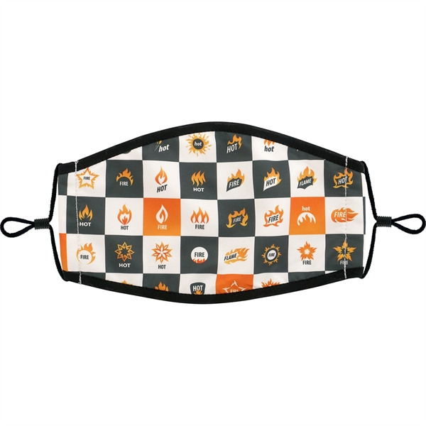 Lined Full Color Fabric Face Mask... from ASI 30208 A P Specialties / AP Specialties