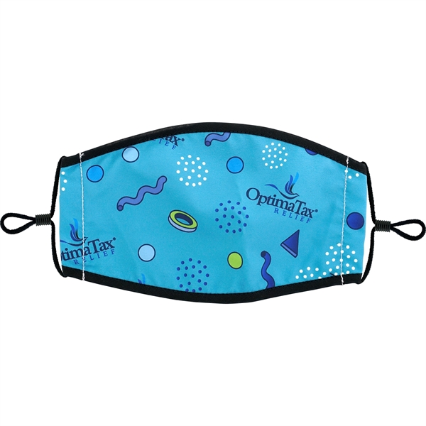 Lined Full Color Fabric Face Mask... from ASI 30208 A P Specialties / AP Specialties