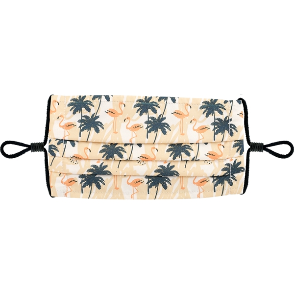 Full Color Pleated Face Mask... from ASI 30208 A P Specialties / AP Specialties