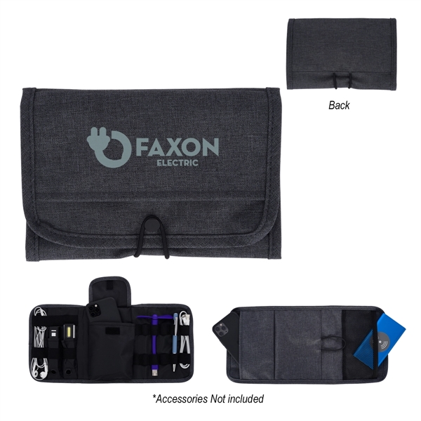 Tech savvy travel bag for storing all of your necessities for... from ASI 61125 Hit Promotional Products / Hit®