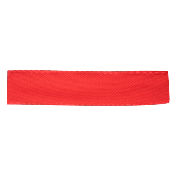 Athletic sports headband with tie back; made of polyester material.... from ASI 39552 BEL Promo