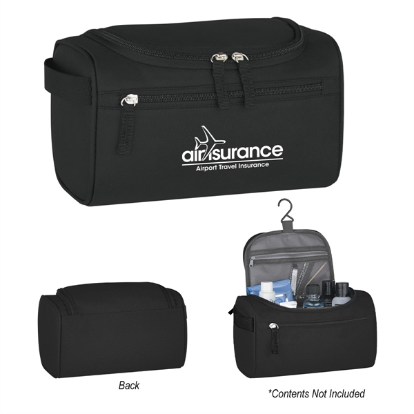 Toiletry bag with hanger and side handle... from ASI 61125 Hit Promotional Products / Hit®