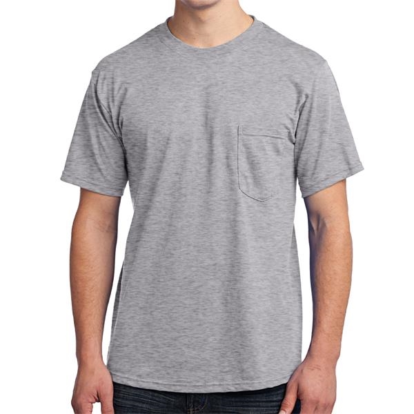 Port & Company® - All-American Tee With Pocket... from ASI 61125 Hit Promotional Products / Hit®